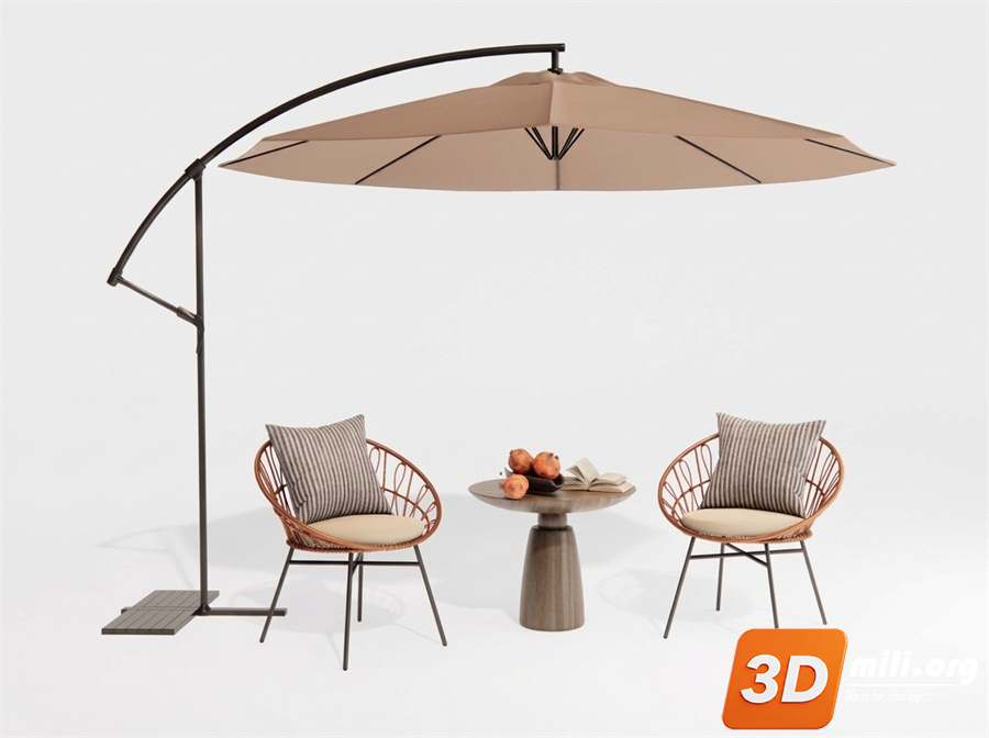 Outdoor Sofa Skp Files